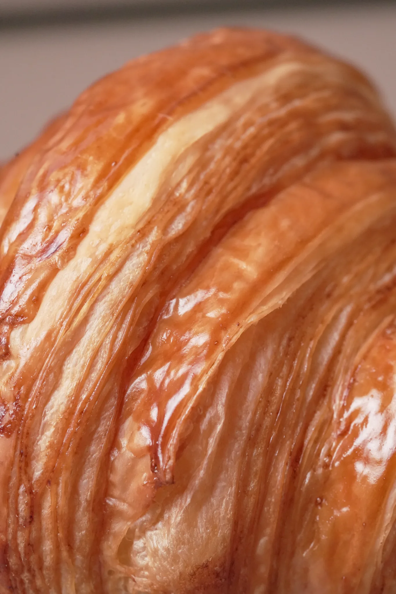 Golden butter croissant at The Goat Father bakery